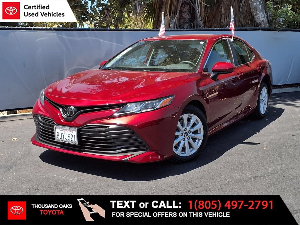 Certified 2019 Toyota Camry LE w/ Carpet Mat Package
