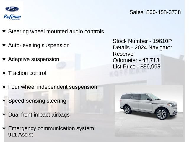Certified 2024 Lincoln Navigator Reserve AWD/4WD image 25