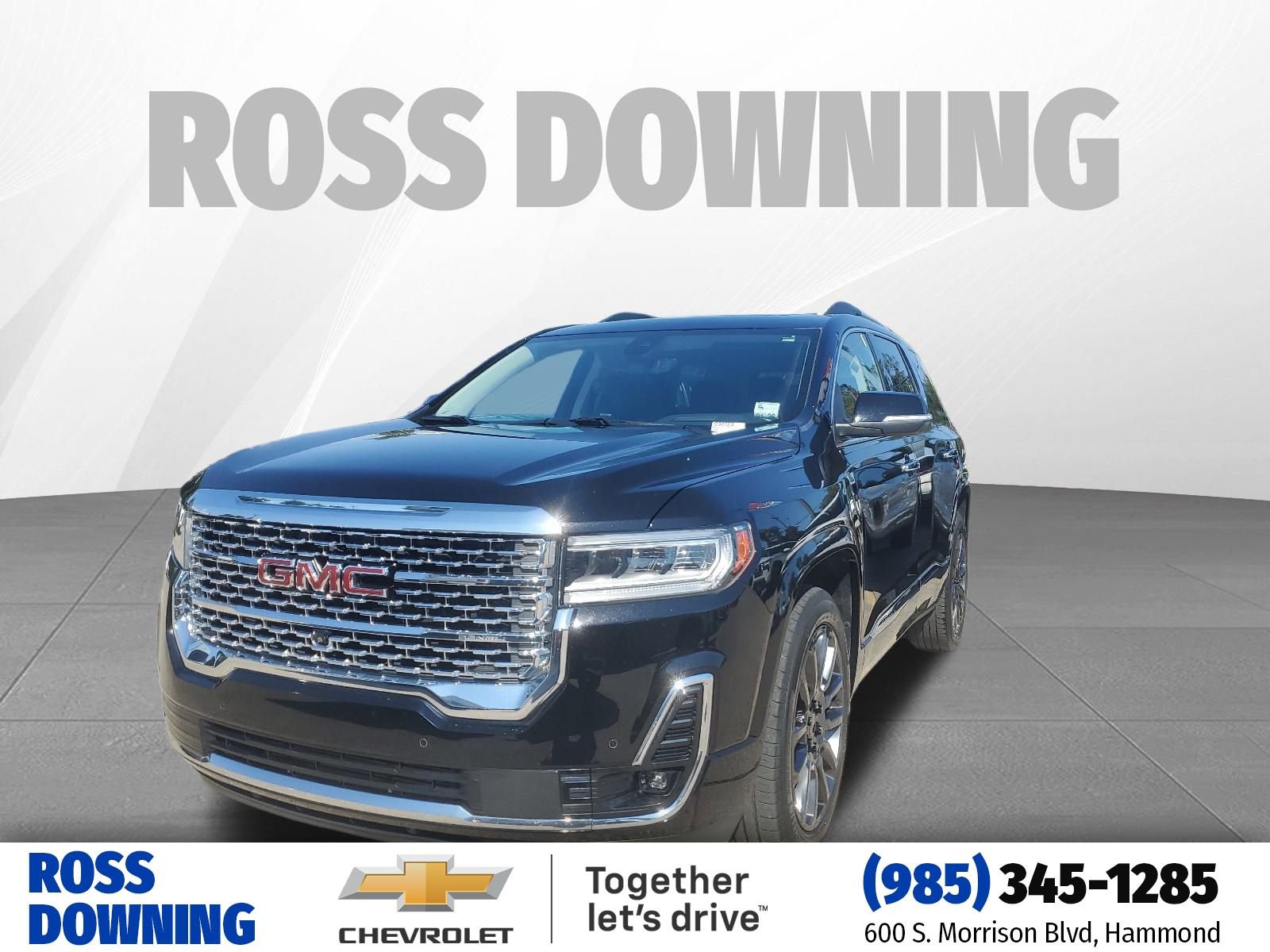 Certified 2023 GMC Acadia Denali w/ Black Diamond Edition