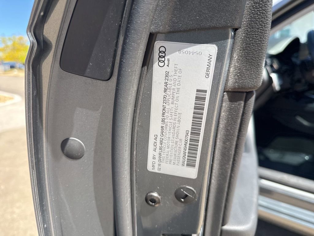 Used 2017 Audi A4 2.0T Premium w/ 18" Wheel Package image 30