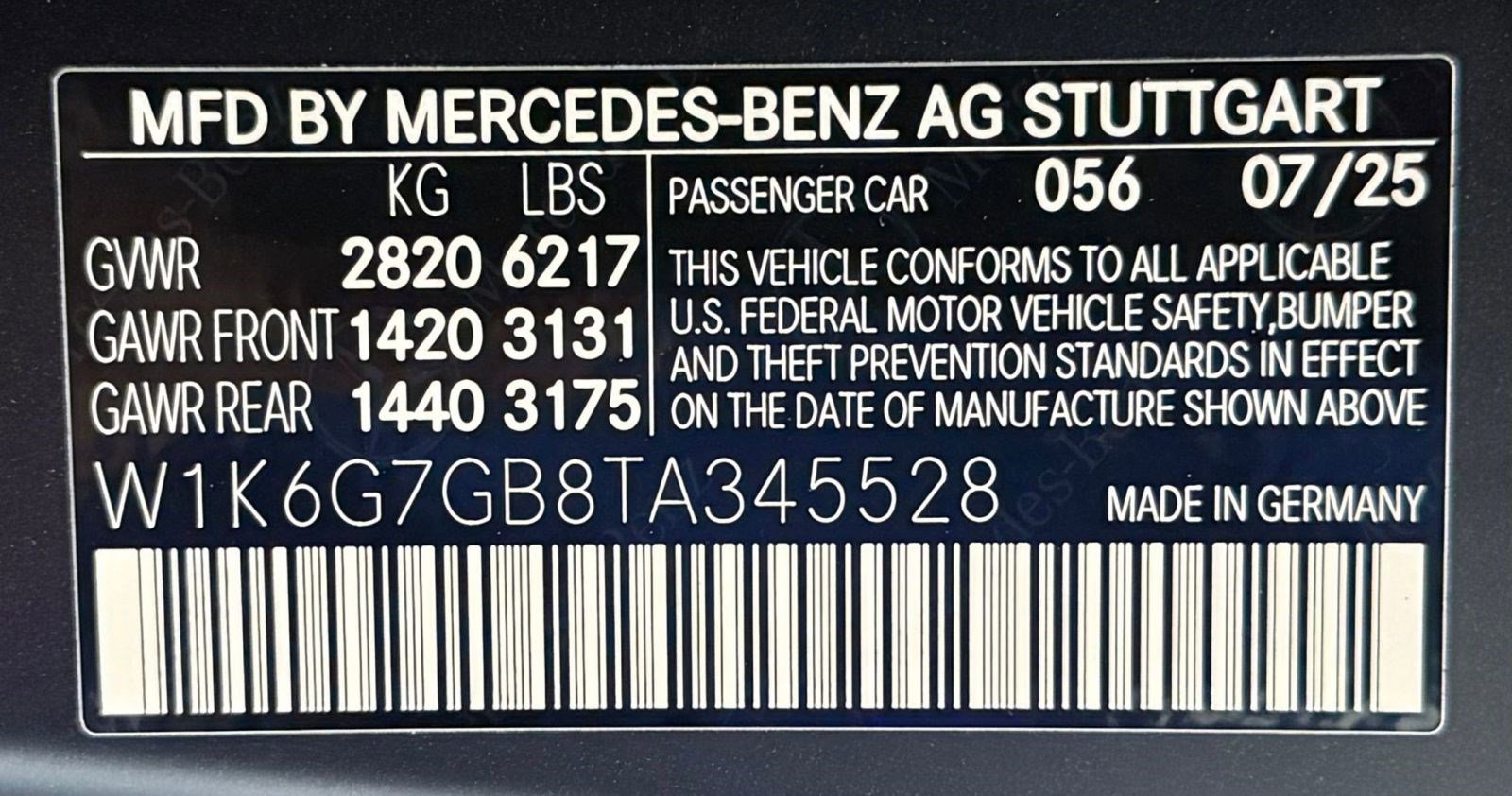 New 2026 Mercedes-Benz S 580 4MATIC Sedan image 17