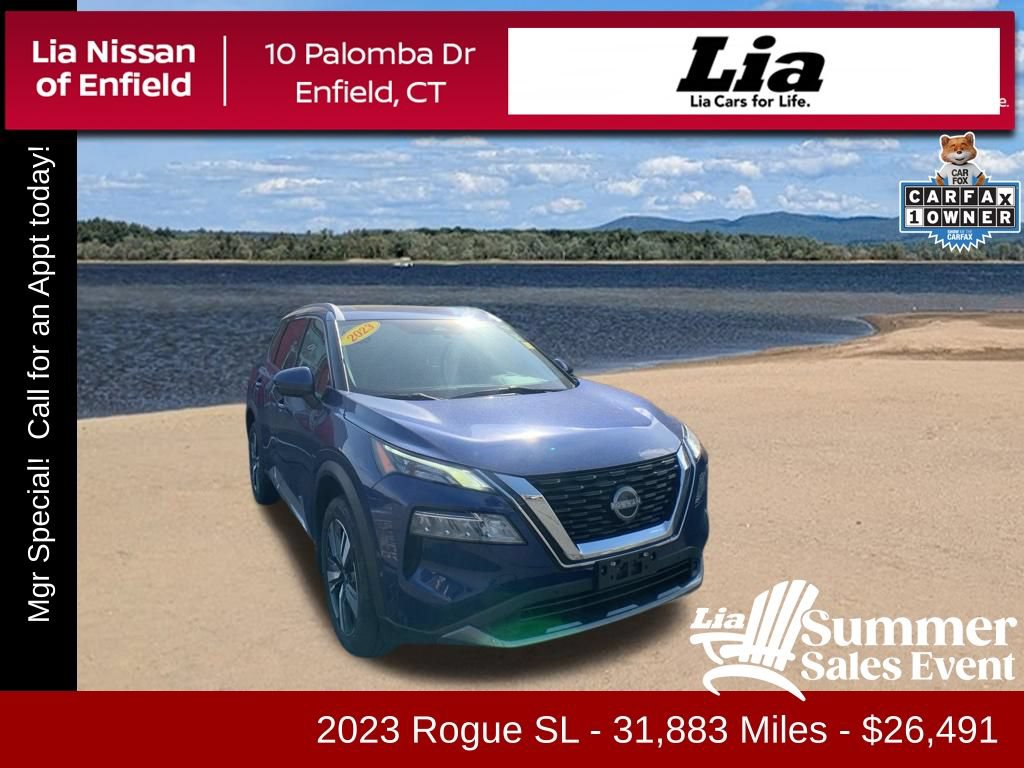 Used 2023 Nissan Rogue SL w/ SL Premium Package