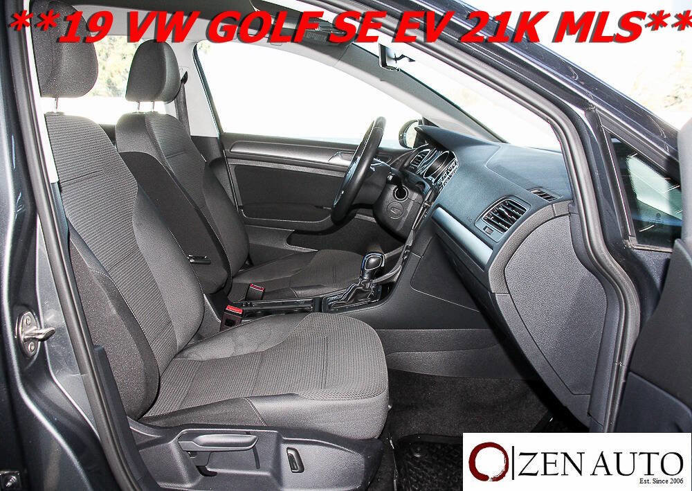 Used 2019 Volkswagen e-Golf SE w/ Driver Assistance Package image 27
