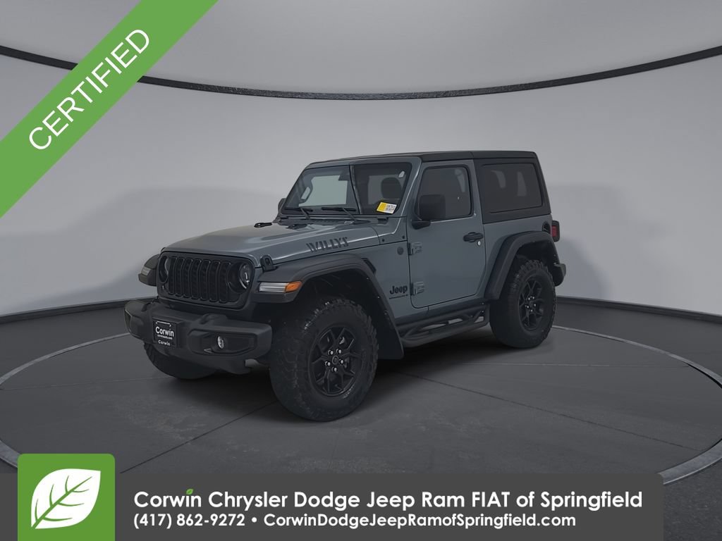 Certified 2024 Jeep Wrangler Sport AWD/4WD image 8