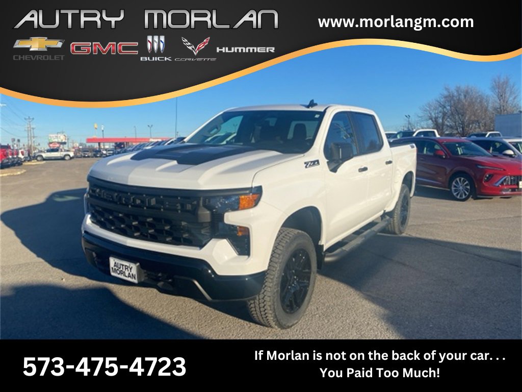 New 2025 Chevrolet Silverado 1500 Custom Trail Boss w/ Dark Appearance Package