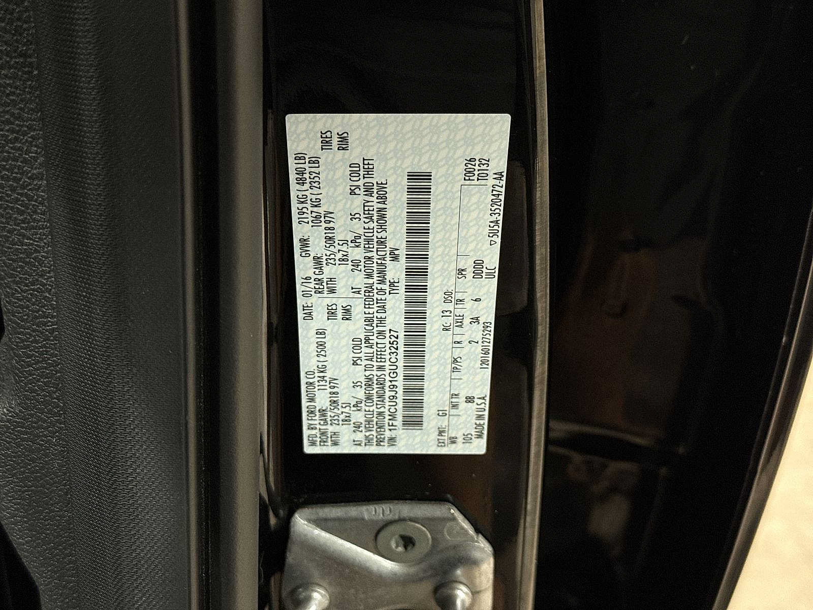 Used 2016 Ford Escape Titanium AWD/4WD image 14