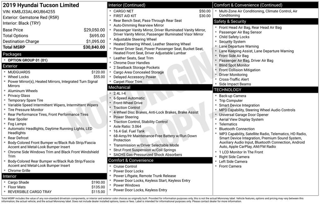 Used 2019 Hyundai Tucson Limited FWD image 6