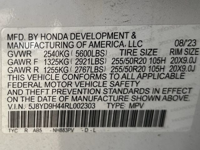 Certified 2024 Acura MDX FWD w/ Technology Package image 34