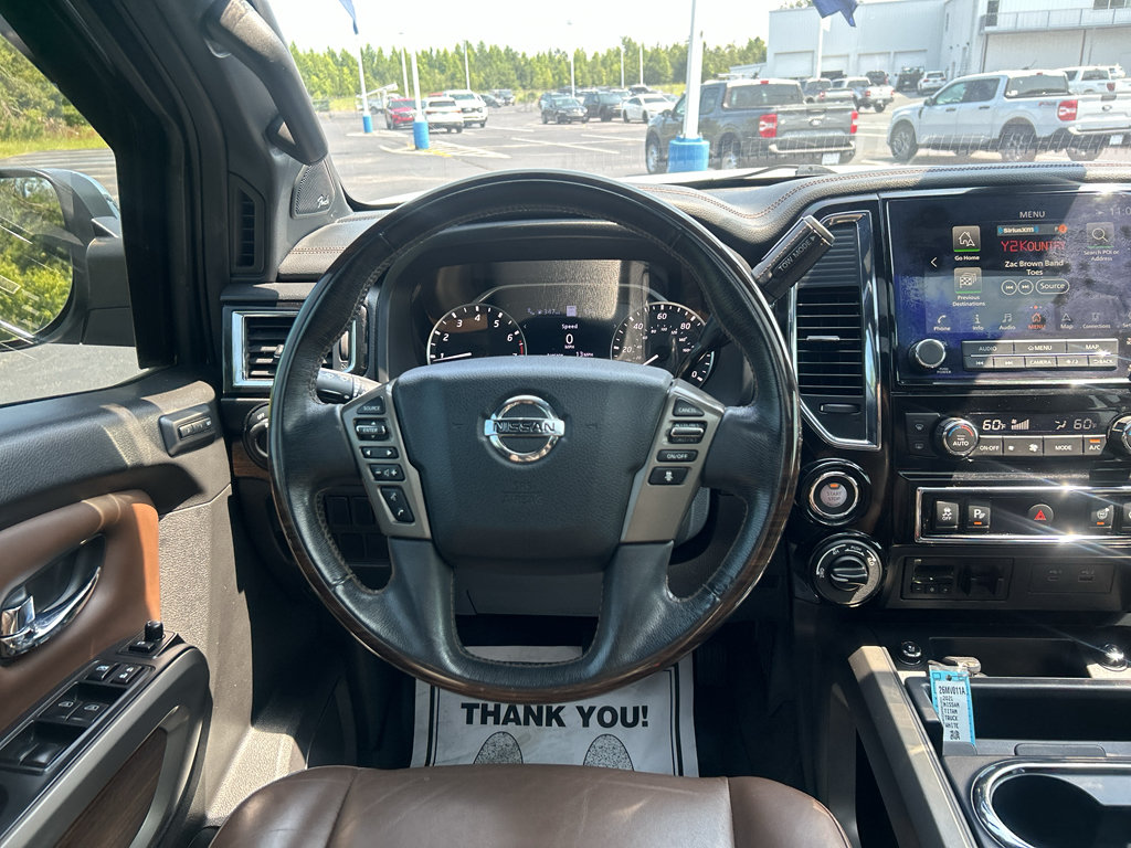 Used 2021 Nissan Titan Platinum Reserve w/ Moonroof Package AWD/4WD image 13