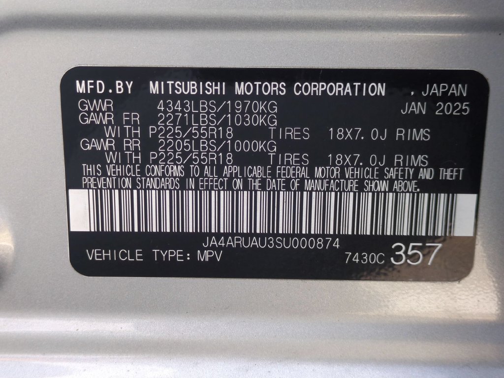 Used 2025 Mitsubishi Outlander Sport SE AWD/4WD image 35