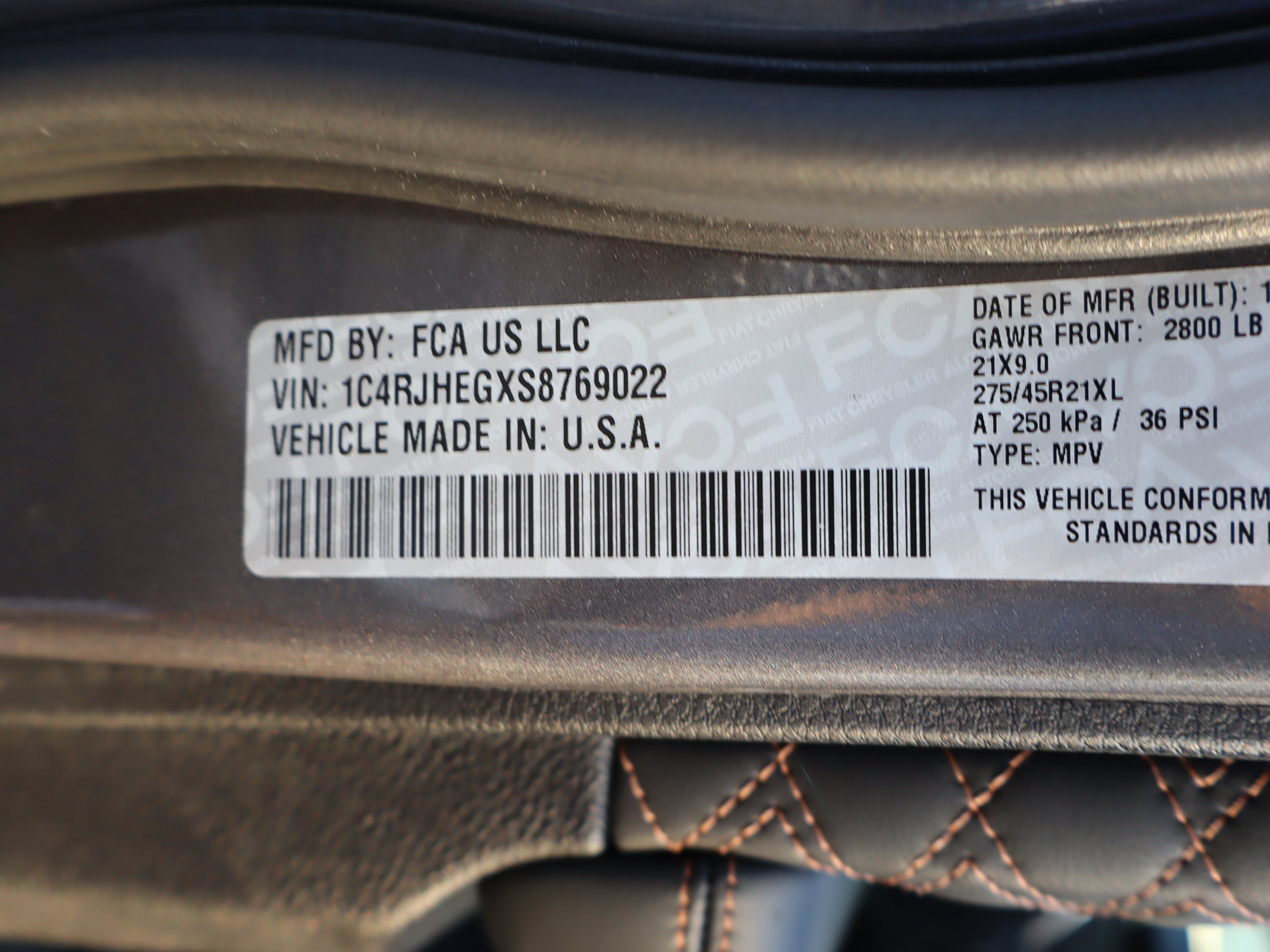 Used 2025 Jeep Grand Cherokee Summit w/ Obsidian Package AWD/4WD image 45