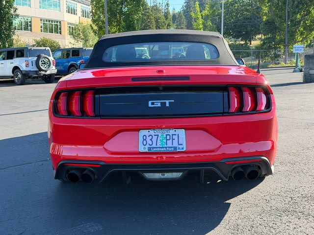 Certified 2019 Ford Mustang GT Premium w/ GT Performance Package RWD image 4