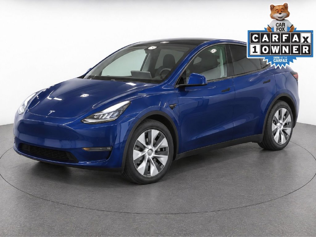 Used 2021 Tesla Model Y Long Range AWD/4WD image 2
