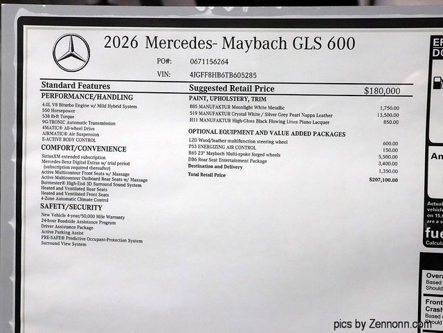 New 2026 Mercedes-Benz Maybach GLS 600 4MATIC image 33