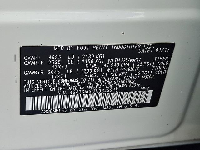 Used 2017 Subaru Outback 2.5i Premium w/ Popular Package #2 image 26