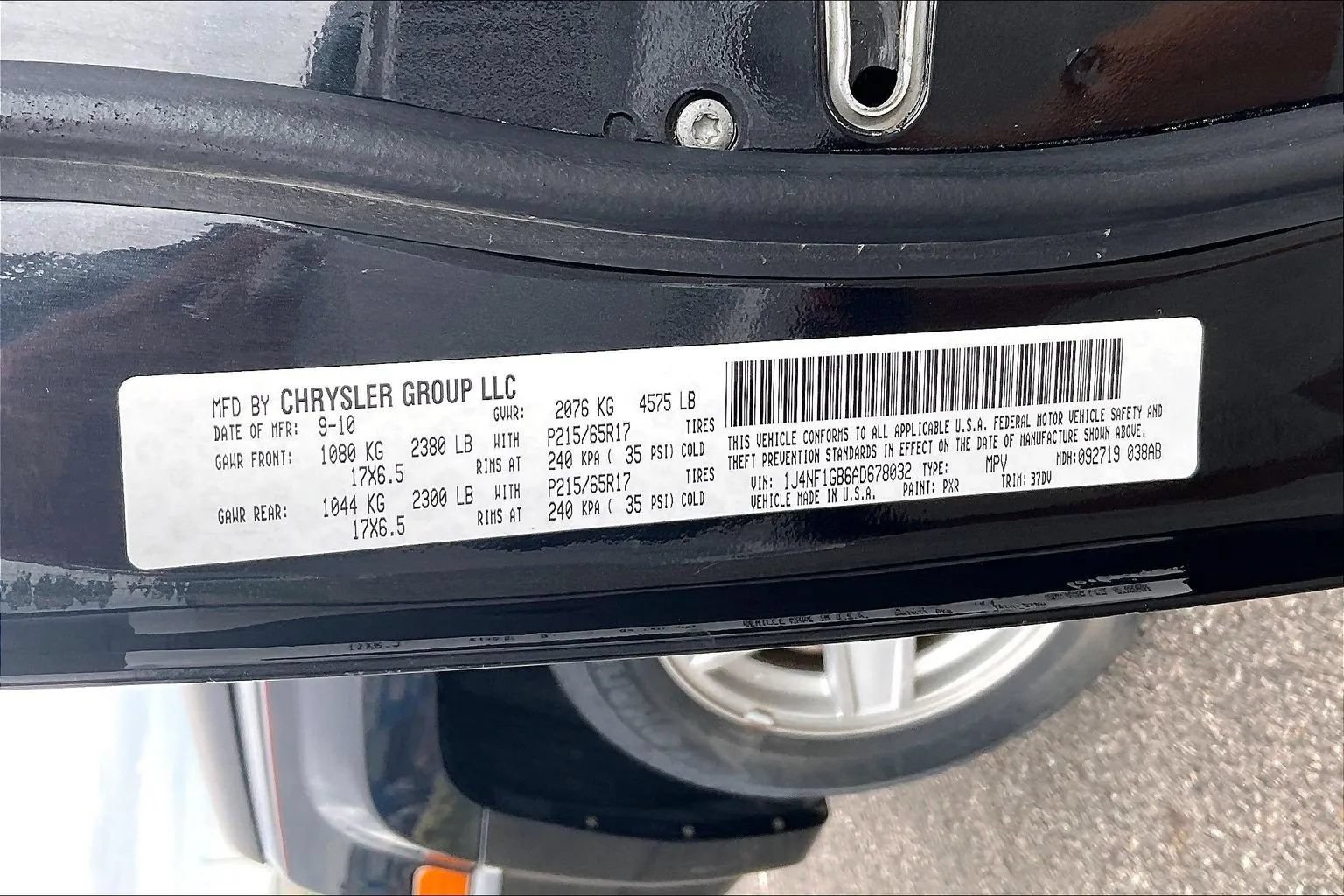 Used 2010 Jeep Patriot Sport w/ Tire & Wheel Group AWD/4WD image 23