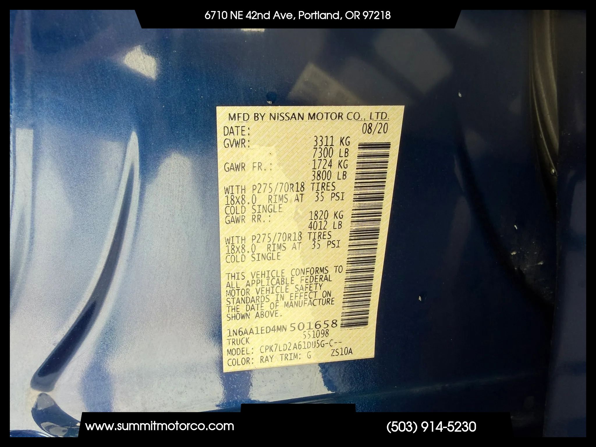 Used 2021 Nissan Titan PRO-4X w/ Pro-4x Convenience Package image 39