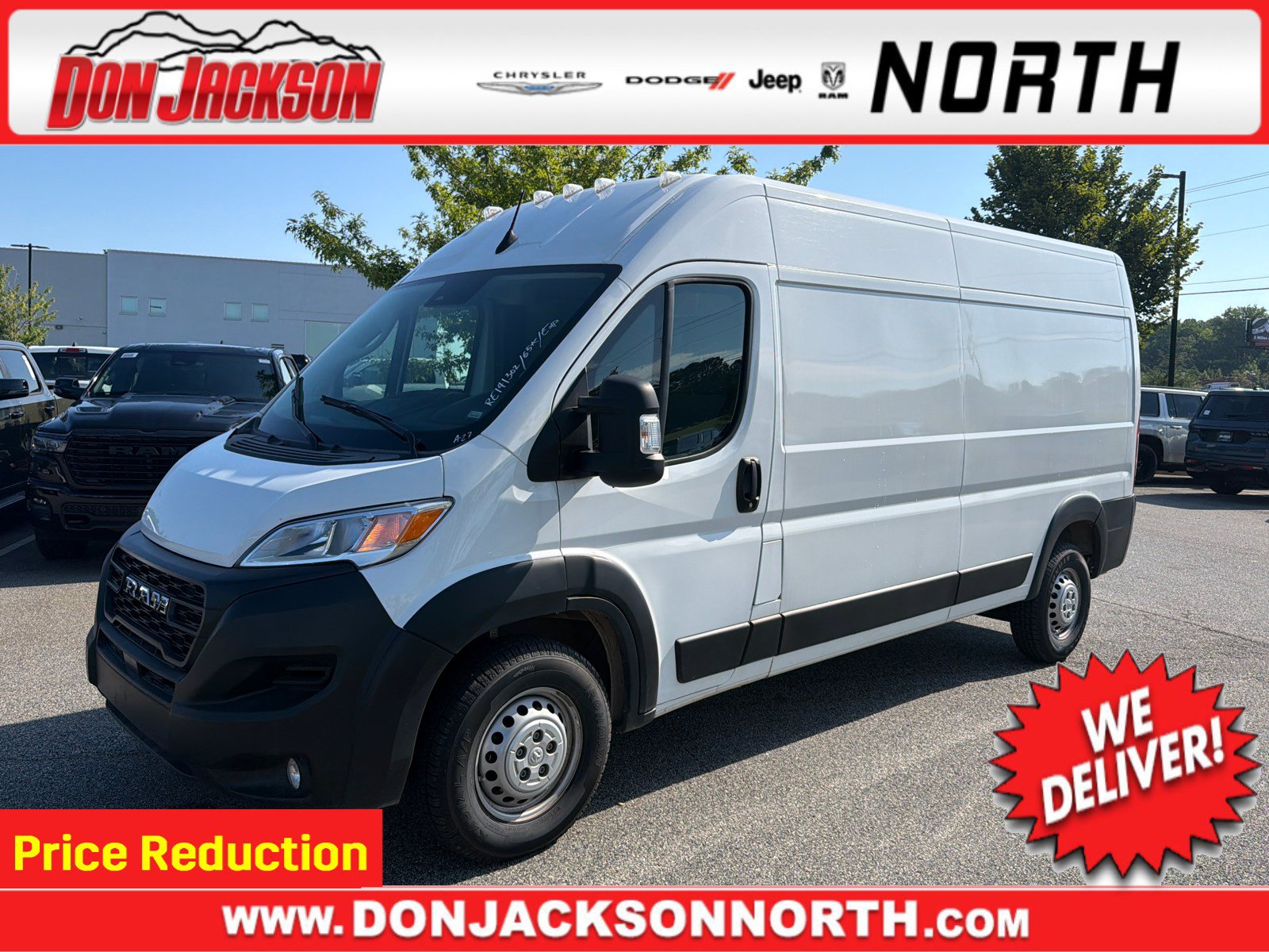 Used 2024 RAM ProMaster 2500 w/ Convenience Group