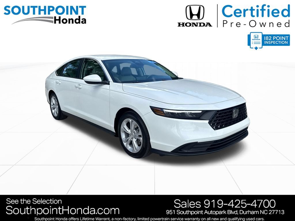 Certified 2026 Honda Accord LX image 1