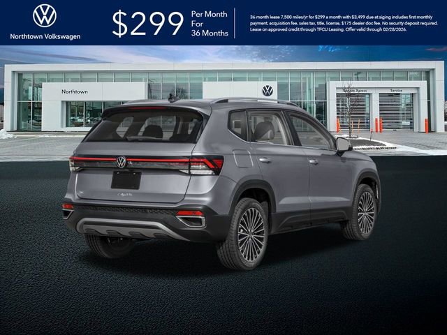 New 2025 Volkswagen Taos SE w/ Panoramic Sunroof Package image 2