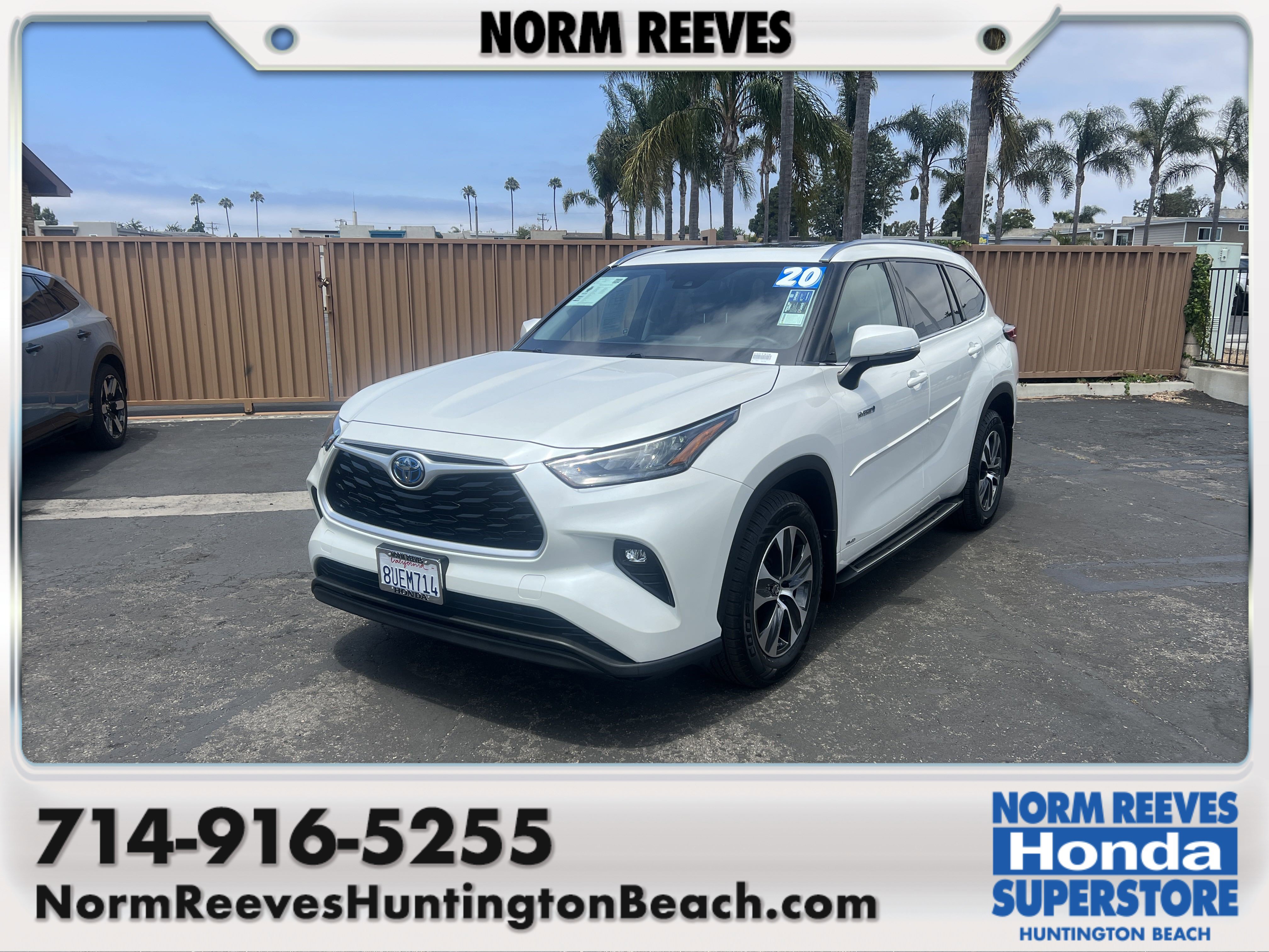 Used 2020 Toyota Highlander XLE