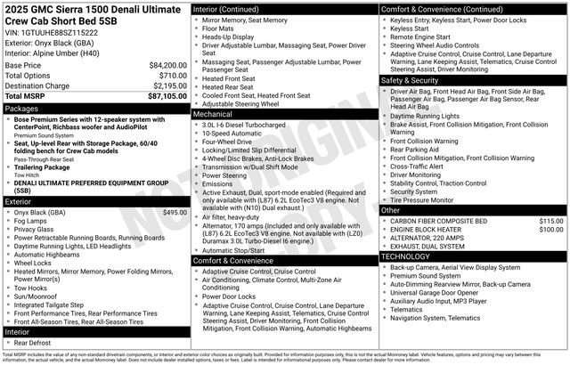 Used 2025 GMC Sierra 1500 Denali Ultimate image 18