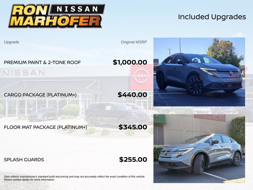 New 2026 Nissan Leaf Platinum+ w/ Cargo Package (Platinum+) FWD image 7
