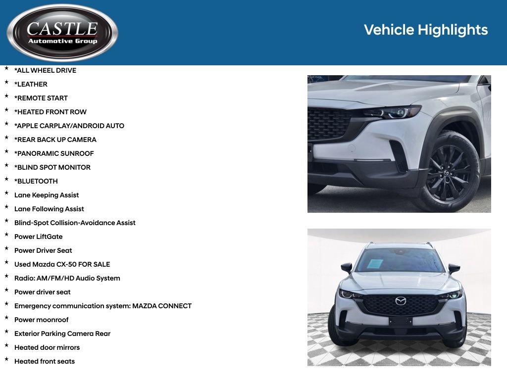 Used 2023 MAZDA CX-50 2.5 S w/ Cargo Package image 3