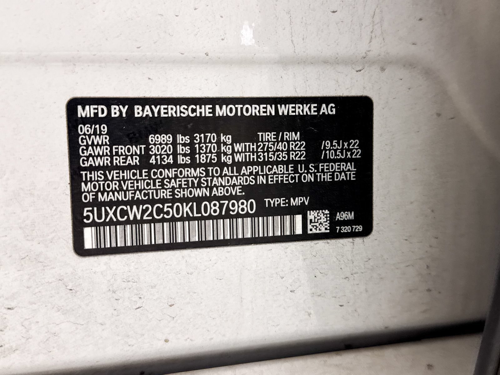 Used 2019 BMW X7 xDrive40i w/ Premium Package AWD/4WD image 42
