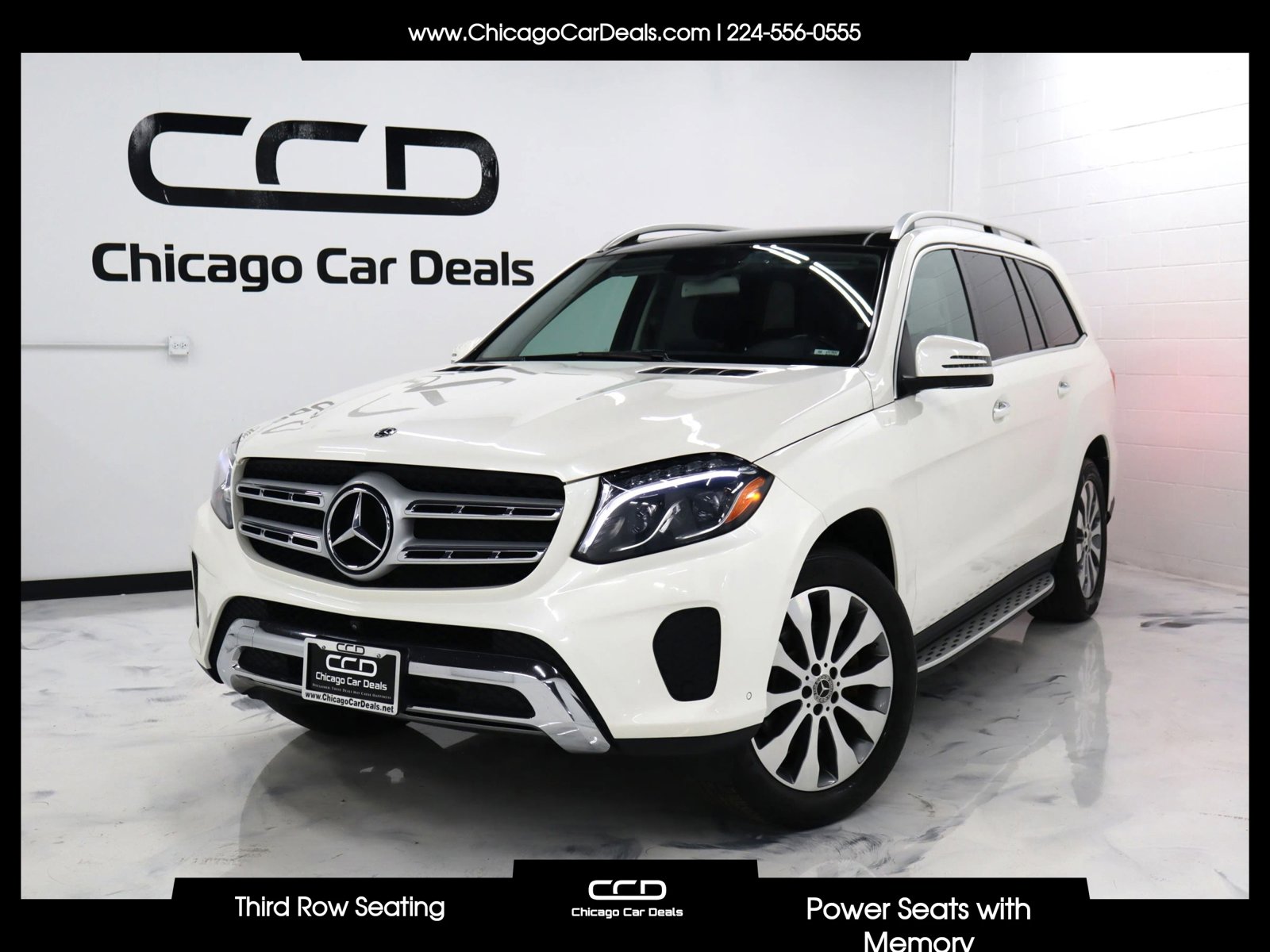 Used 2019 Mercedes-Benz GLS 450 4MATIC w/ Premium 1 Package image 1