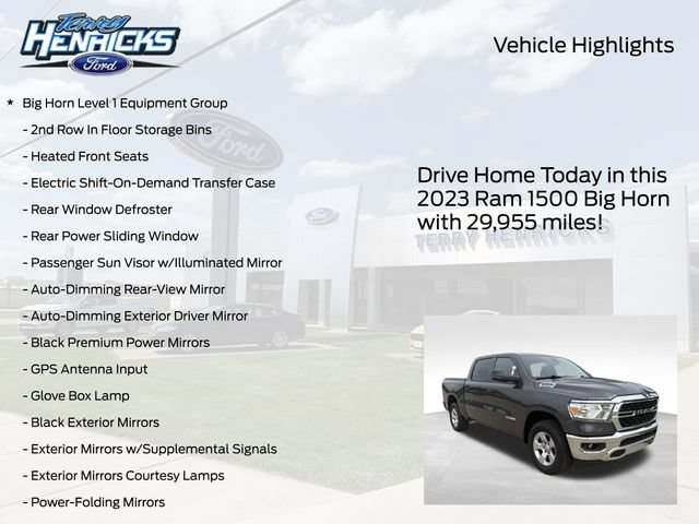 Used 2023 RAM 1500 Big Horn AWD/4WD image 4