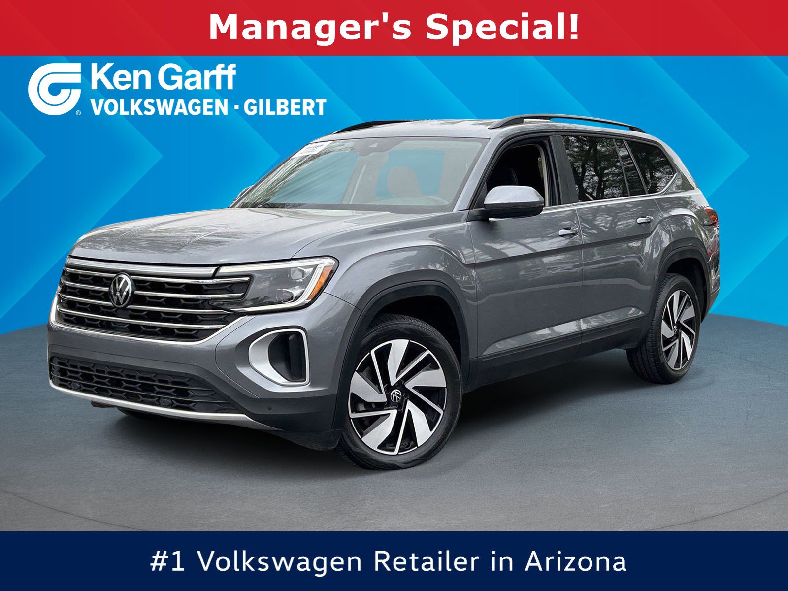 Used 2024 Volkswagen Atlas SE AWD/4WD image 1
