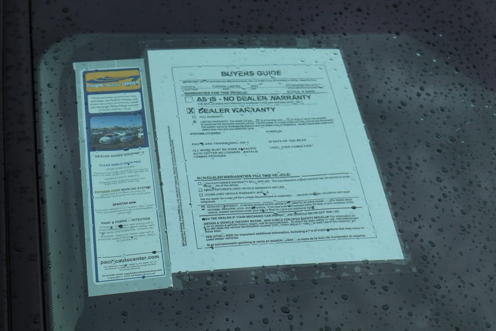 Used 2024 Toyota Tundra Limited w/ TRD Off-Road Package image 61