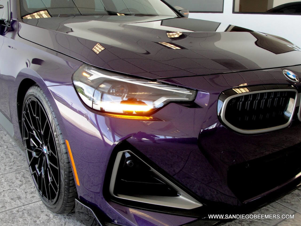 Used 2023 BMW M240i M240i M PERF+BLUE M BRAKES+DRI w/ Premium Package image 62