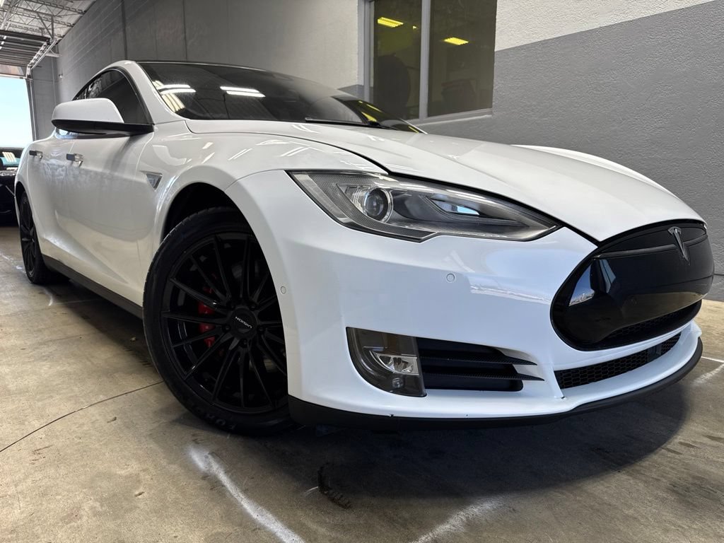 Used 2015 Tesla Model S P90D AWD/4WD image 2