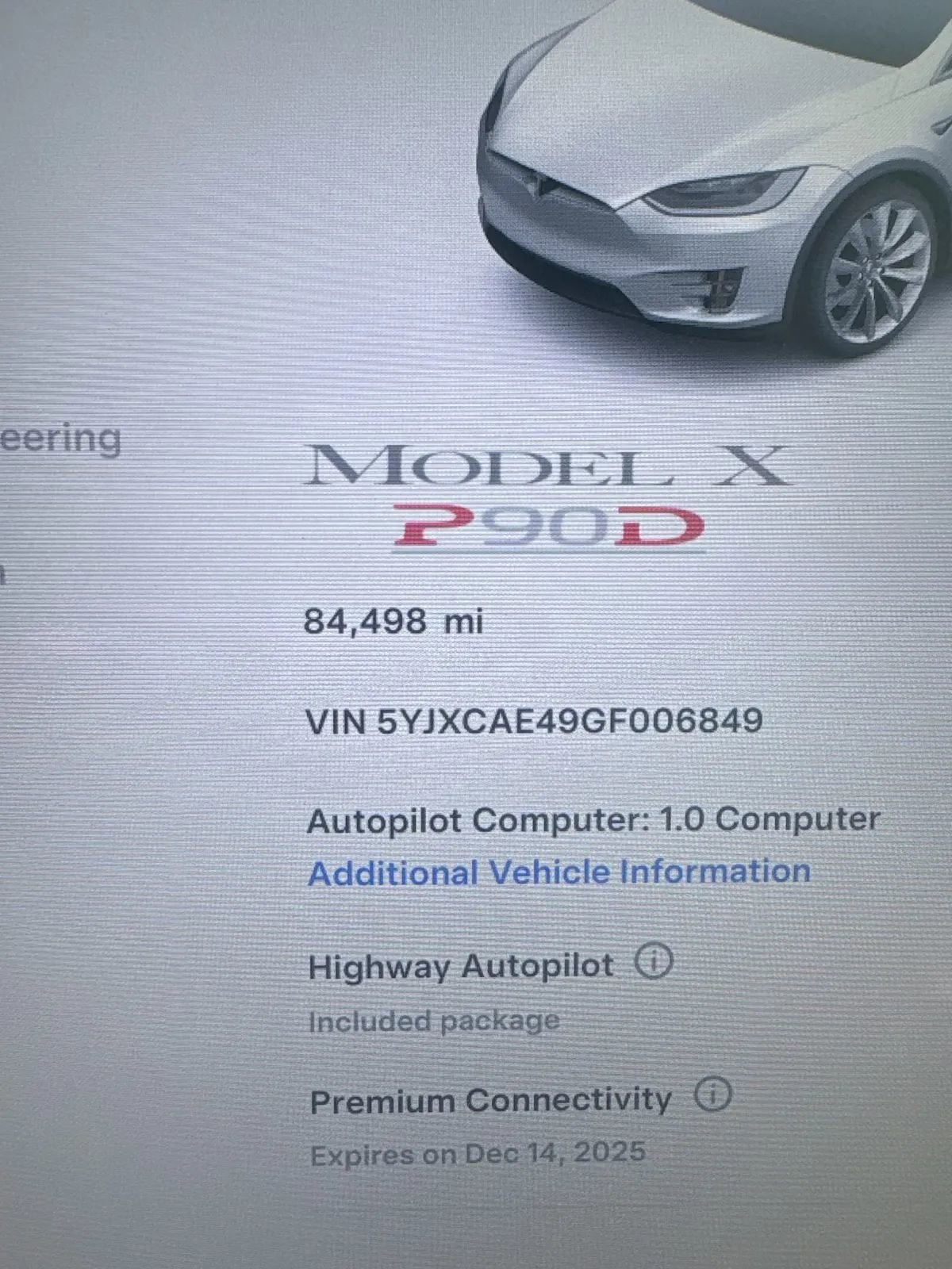 Used 2016 Tesla Model X P90D image 55