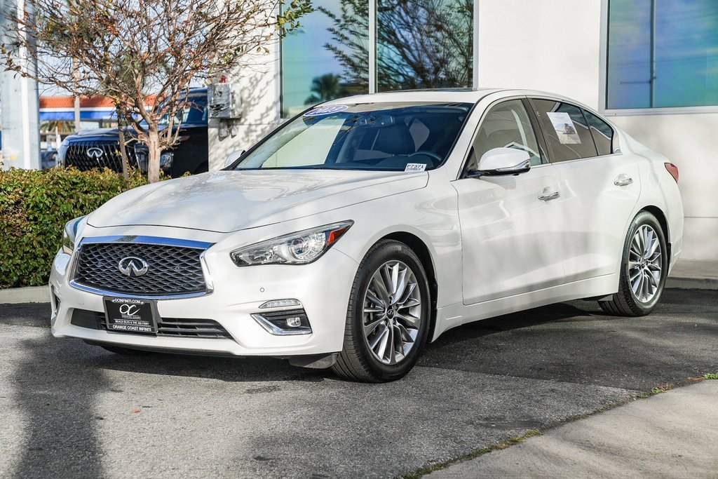 Certified 2023 INFINITI Q50 Luxe w/ Cargo Package image 3