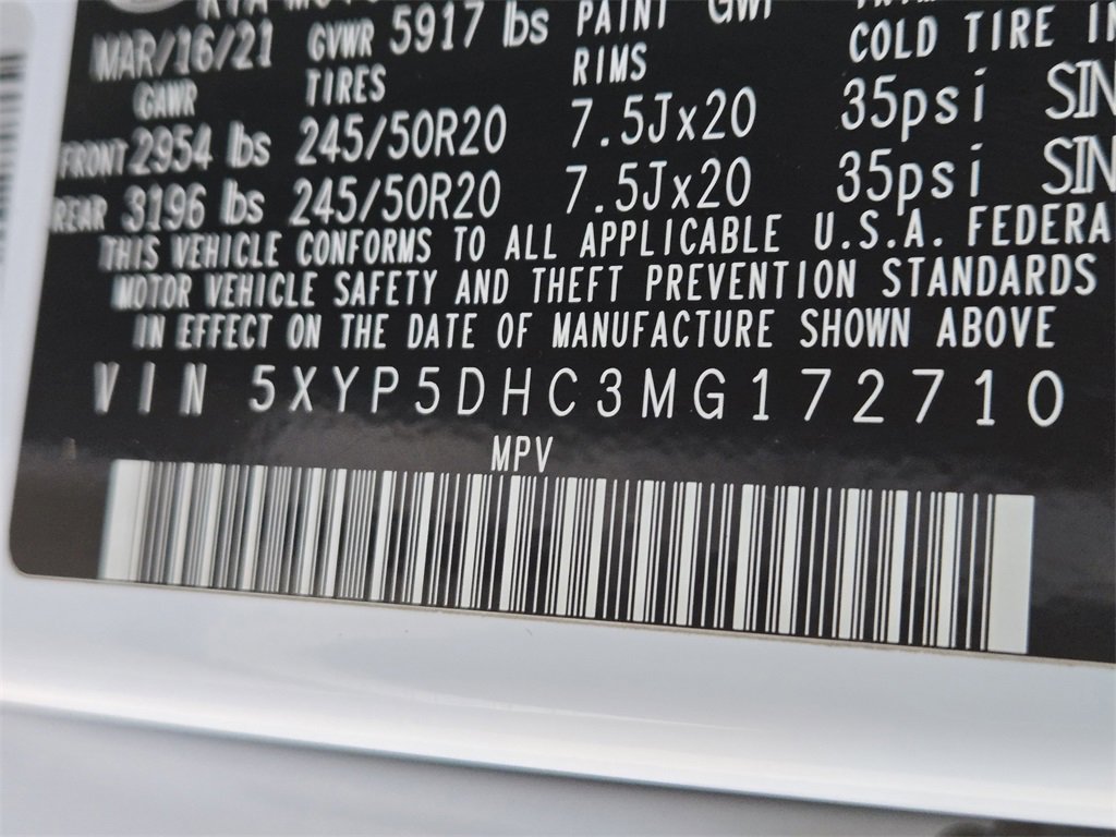 Used 2021 Kia Telluride SX w/ Nightfall Edition Package image 38