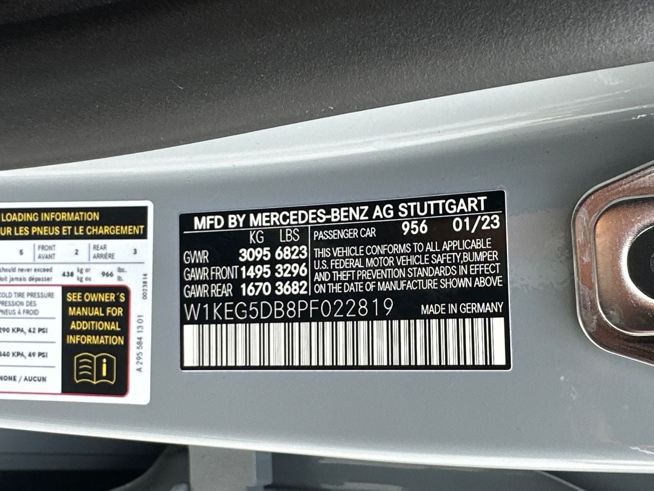 Used 2023 Mercedes-Benz EQE AMG 4MATIC Sedan image 35