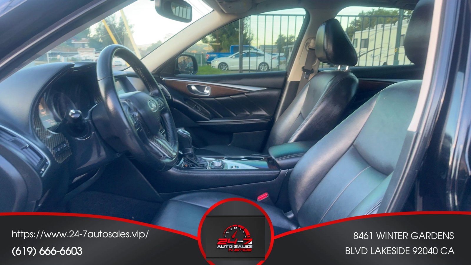 Used 2018 INFINITI Q50 Luxe w/ Essential Package (3.0T Luxe) RWD image 11