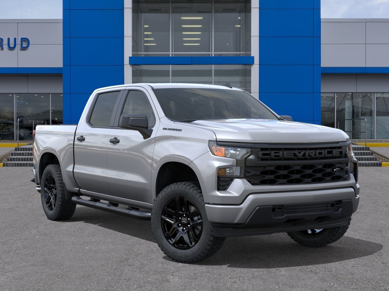 New 2026 Chevrolet Silverado 1500 Custom w/ Turbomax Blackout Package AWD/4WD image 31