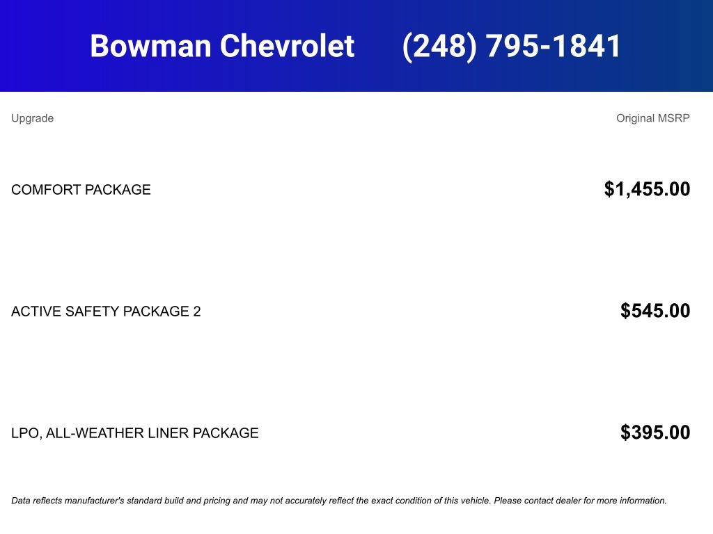 New 2026 Chevrolet Equinox EV LT w/ Comfort Package FWD image 5