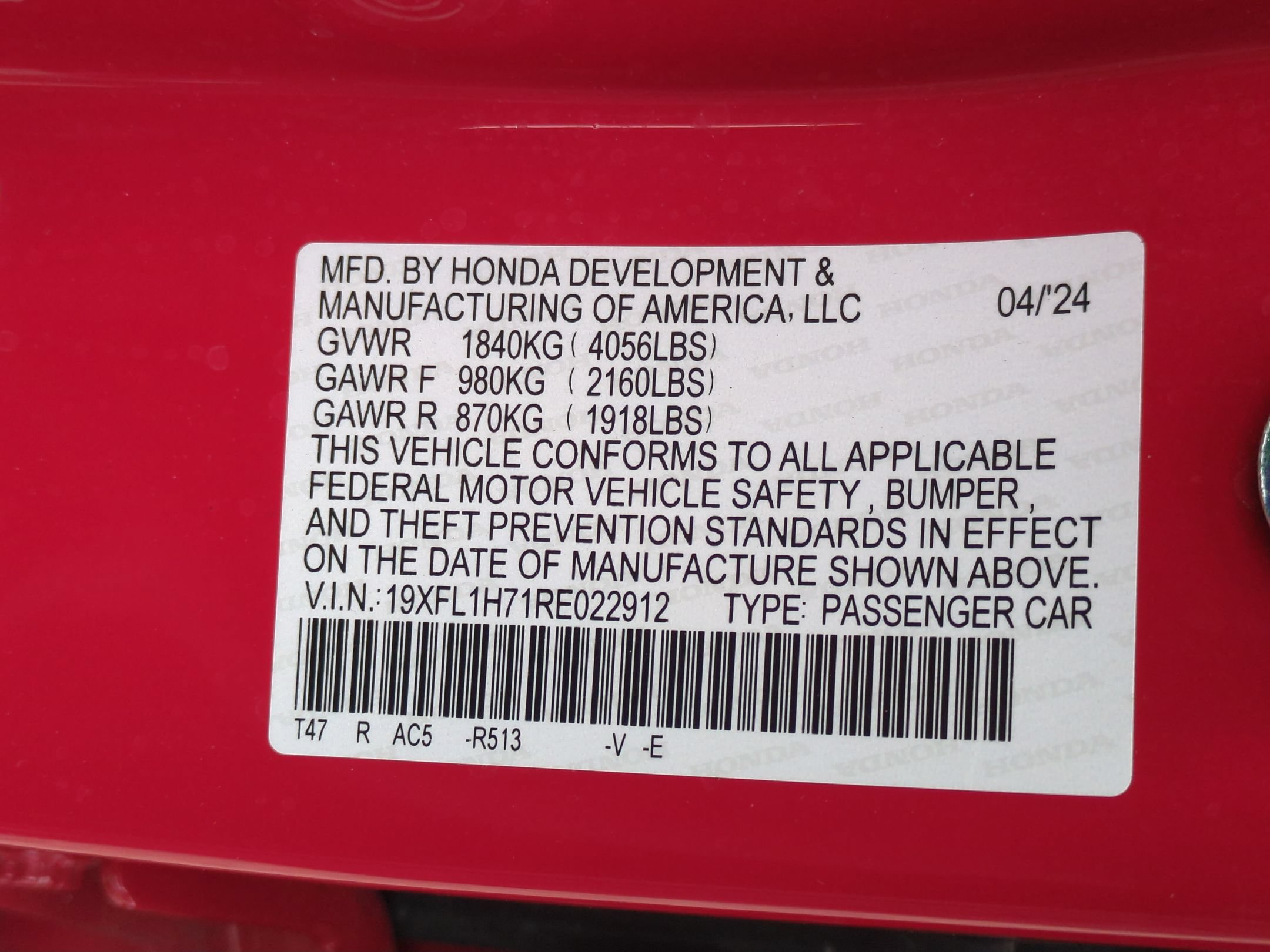Used 2024 Honda Civic EX-L image 33