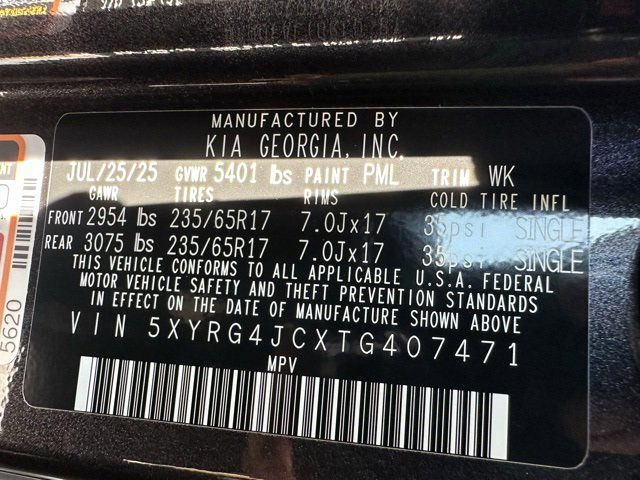 New 2026 Kia Sorento LX image 14