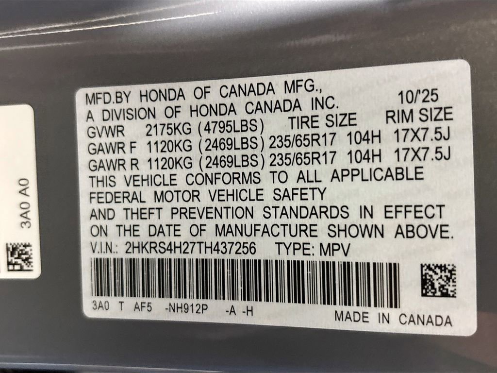 New 2026 Honda CR-V LX image 24