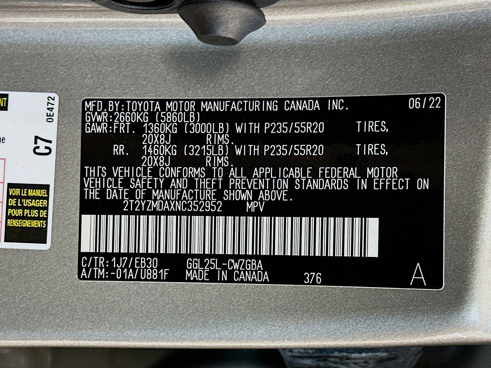 Used 2022 Lexus RX 350 F Sport w/ Accessory Package image 12