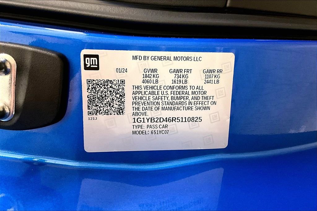 Used 2024 Chevrolet Corvette Stingray Preferred Cpe w/ Z51 Performance Package image 18