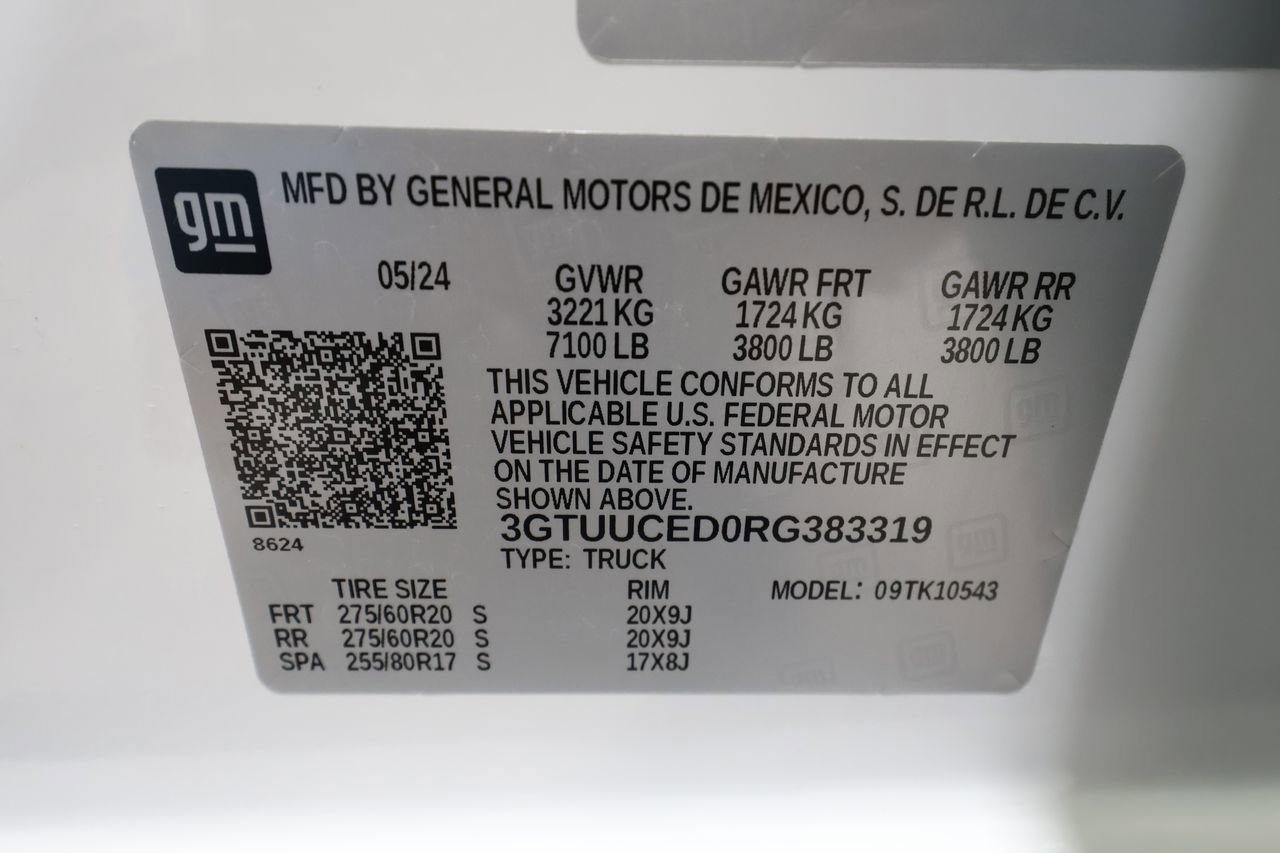Certified 2024 GMC Sierra 1500 Elevation w/ X31 Off-Road Package AWD/4WD image 33