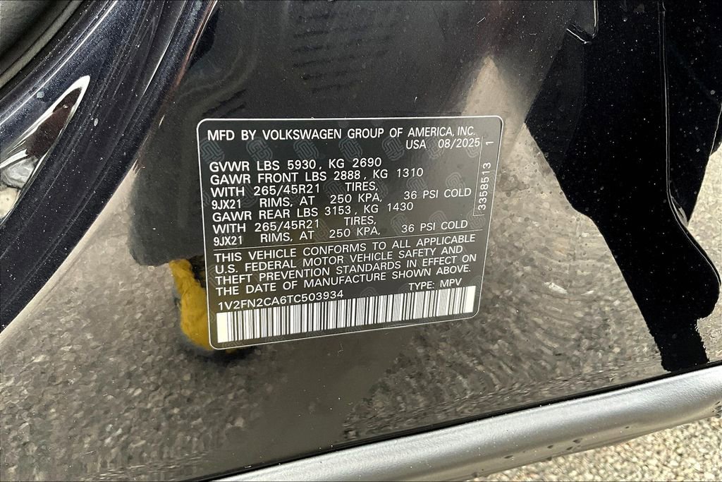 New 2026 Volkswagen Atlas SEL Premium R-Line image 29