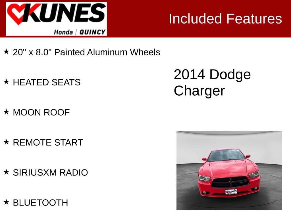 Used 2014 Dodge Charger R/T RWD image 2